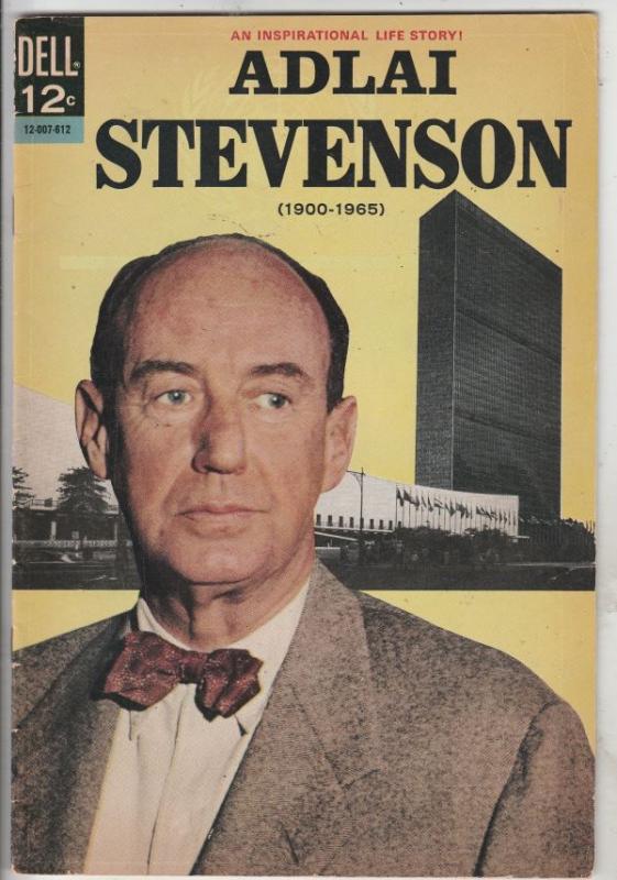 Adlai Stevenson #1 (Dec-66) FN/VF+ High-Grade Adlai Stevenson