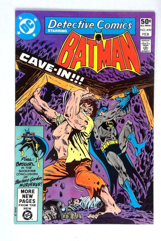Detective #499 Batgirl Barbara Gordon DC (1981) VF