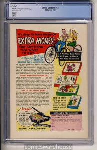 GREEN LANTERN #14 (DC 7/62) CGC 7.5 1ST APPEARANCE OF SONAR CREAM-OW PAGES