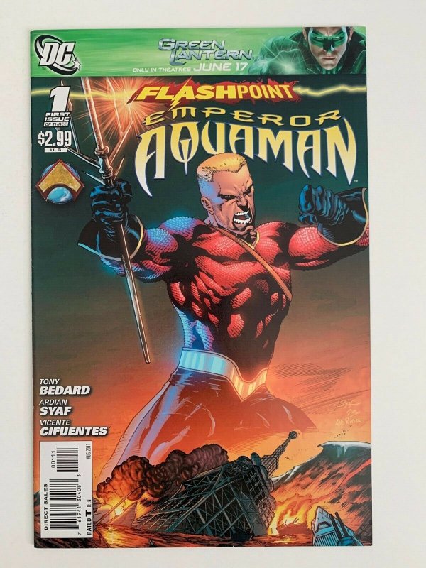 Flashpoint: Emperor Aquaman #1 in Near Mint + condition. DC comics 