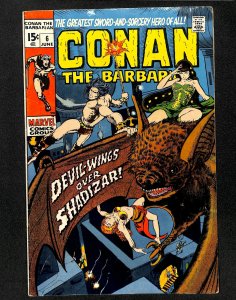 Conan the Barbarian #6 (1971)