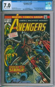 Marvel Comics Avengers #124 CGC 7.0 1st Full Appearance Of Star-Stalker