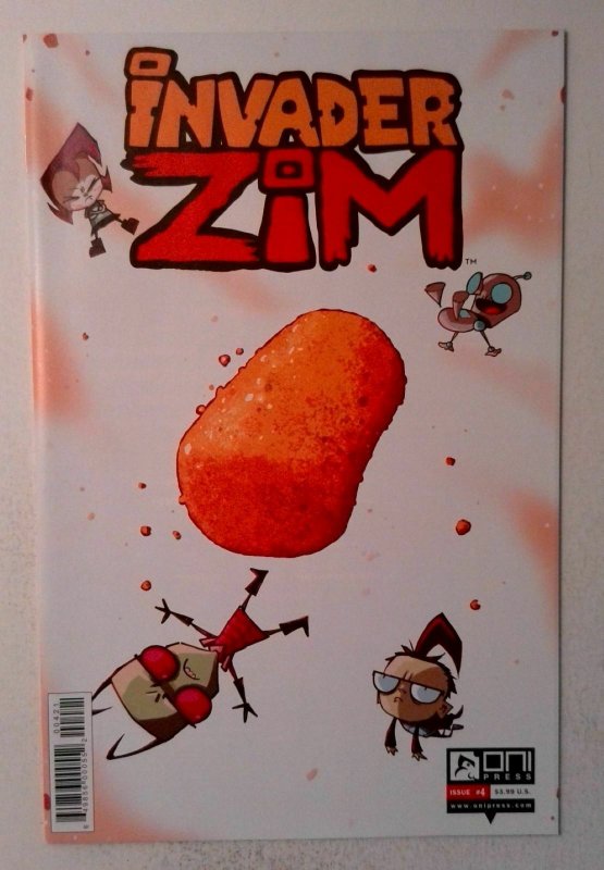 Invader Zim #4B Oni Press 2015 NM Comic Book Variant Jhonen Vasquez Cover