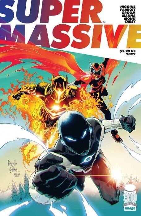 SUPER MASSIVE #1 ( ONE-SHOT ) TRADE/VIRGIN VARIANT SET IMAGE COMICS NM.