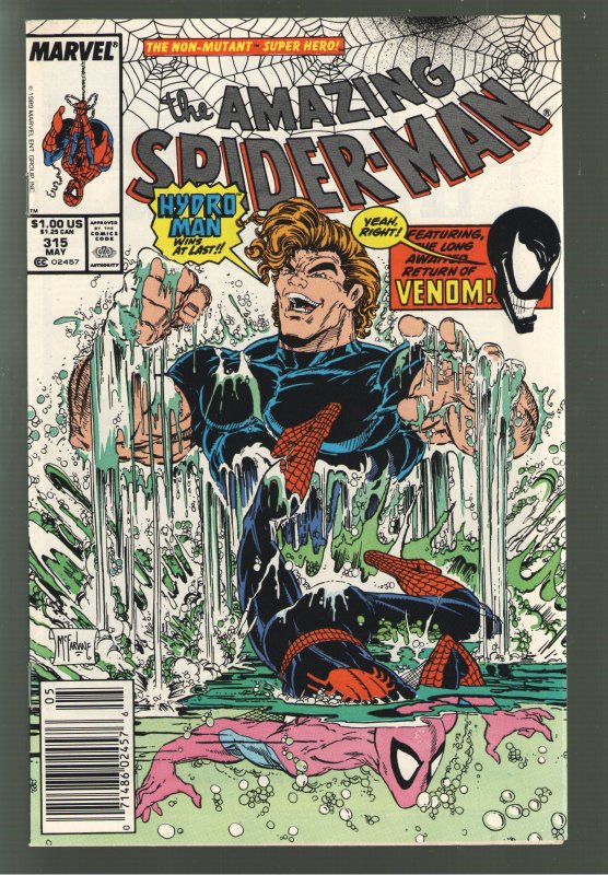 The Amazing Spider-Man #315 (1989) 2nd VENOM APPEARANCE!