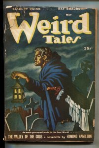 Weird Tales--May 1946--Valley of the Gods--Bradbury--Rare--Pulp Magazine