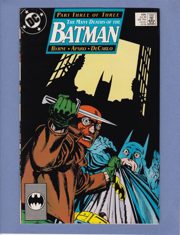 Batman #435 VF John Byrne