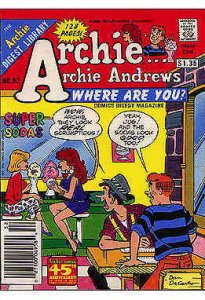 Archie Archie Andrews, Where Are You? Digest Magazine #52 VG ; Archie | low grad