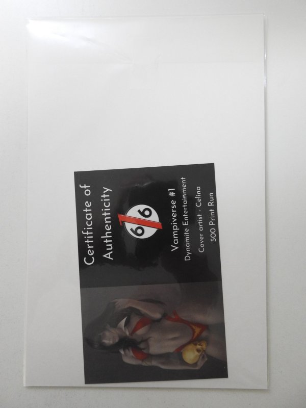 Vampiverse #1 (2021) Dynamic Forces 1/500 Celina Cover! NM Condition!