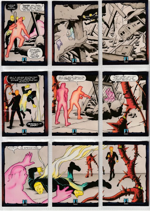 Dark Dominion # 0 Trading Cards  Rare Steve Ditko painted art ! 117 Cards !