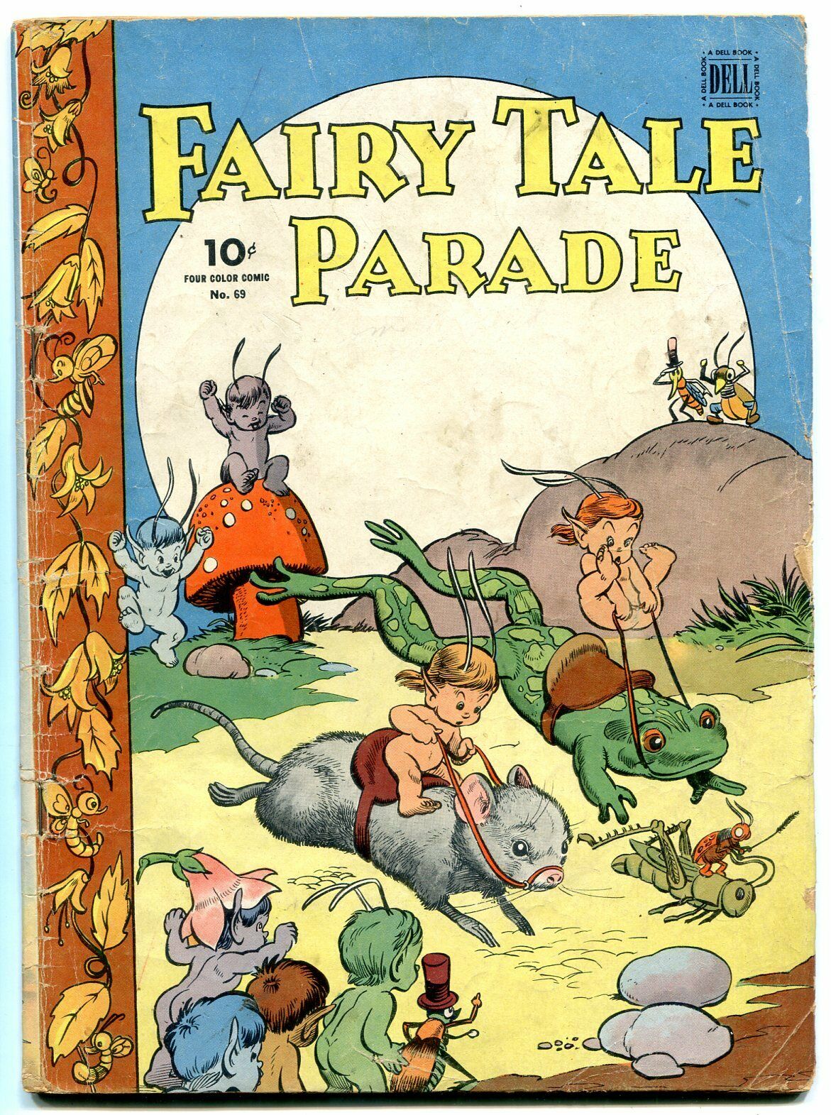 Fairy Tale Parade Four Color Comics 69 1945 Walt Kelly Vg Comic Books Golden Age Dell Westerns Hipcomic