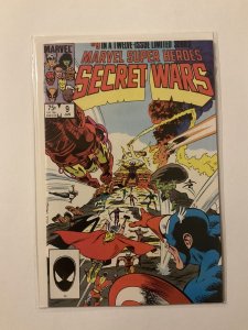 Marvel Super Heroes Secret Wars 9 Near Mint Nm Marvel