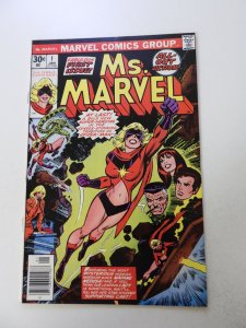 Ms. Marvel #1 (1977) VG+ condition bottom staple detached from cover