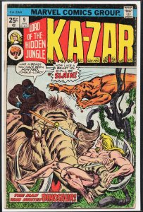 Ka-Zar #9 (1975) Ka-Zar