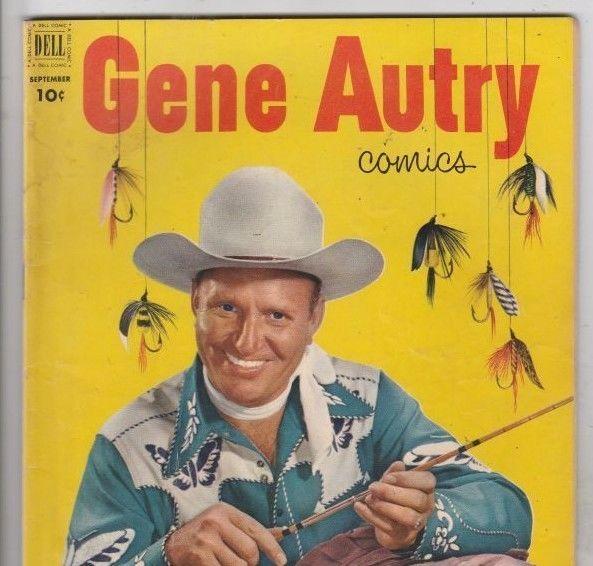 Gene Autry Comics 67 Strict 1952 FN Mid-Grade Gene Autry Ghost Of Deadmans Ranch