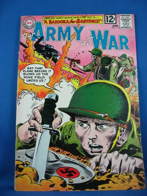 OUR ARMY AT WAR SGT ROCK 119 Fine- 1962