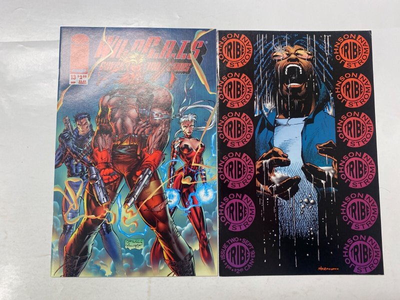 6 IMAGE comic book WILDCATS #9 11 13 Tribe #2 Mantra #6 7 39 KM42