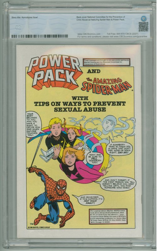 X-Factor #6 (1986) CBCS 9.6! 1st Full Appearance of Apocalypse!