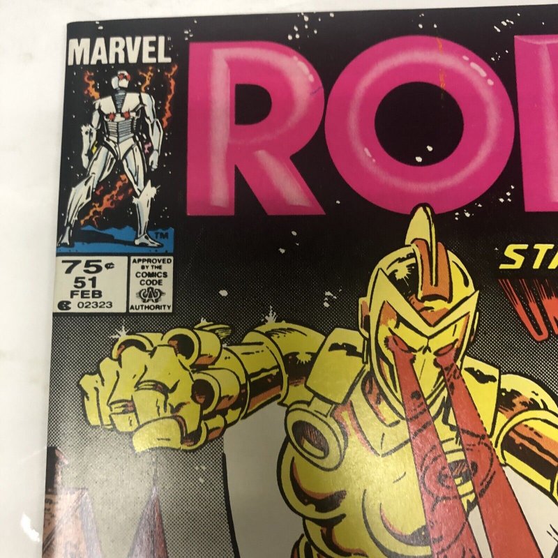 Rom (1982) # 51 (VF/NM) Canadian Price Variant • Bill Mantlo • Marvel Universe