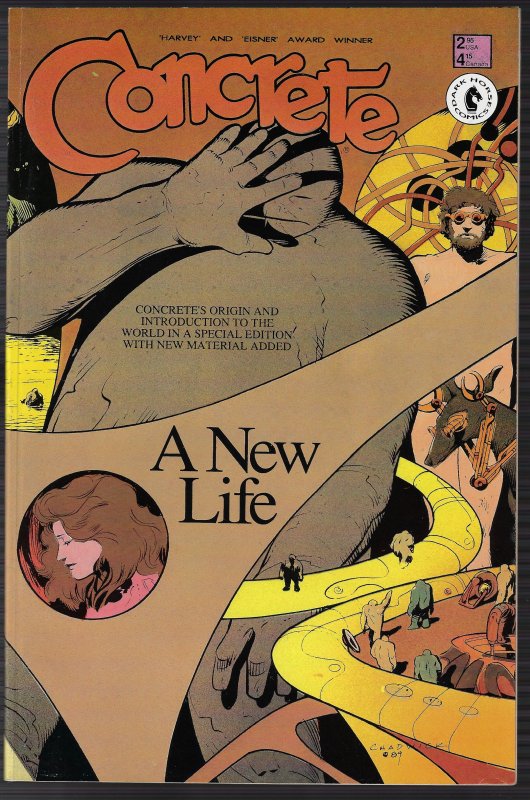 Concrete: A New Life (Dark Horse, 1989)