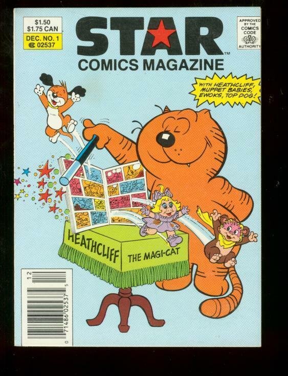 STAR COMICS MAGAZINE #3 1986 DIGEST HEATHCLIF EWOKS VF