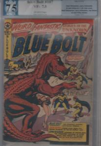 Blue Bolt #107 (Nov-50) VF High-Grade Blue Bolt