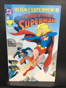 Adventures of Superman #502 (1993)vf