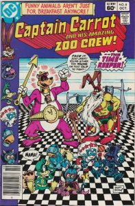 Captain Carrot and His Amazing Zoo Crew #8 (Newsstand) FN ; DC