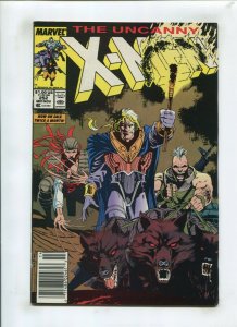 UNCANNY X MEN #252 (8.0) WHERE IS WOLVERINE 1989