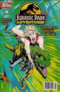 Jurassic Park Adventures #5 FN ; Topps | Michael Golden