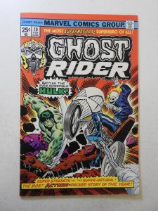 Ghost Rider #10 (1975) VF- Condition!