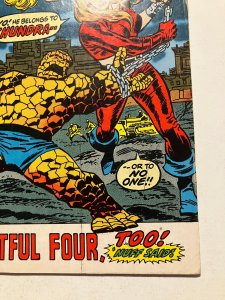 Fantastic Four #129 1st Thundra Appearance Key Buscema Bronze Age 1972
