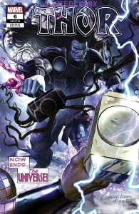 (2020) THOR #6 GREG HORN Variant Cover! Donny Cates! 1ST INFINITY MJOLNIR! 3000