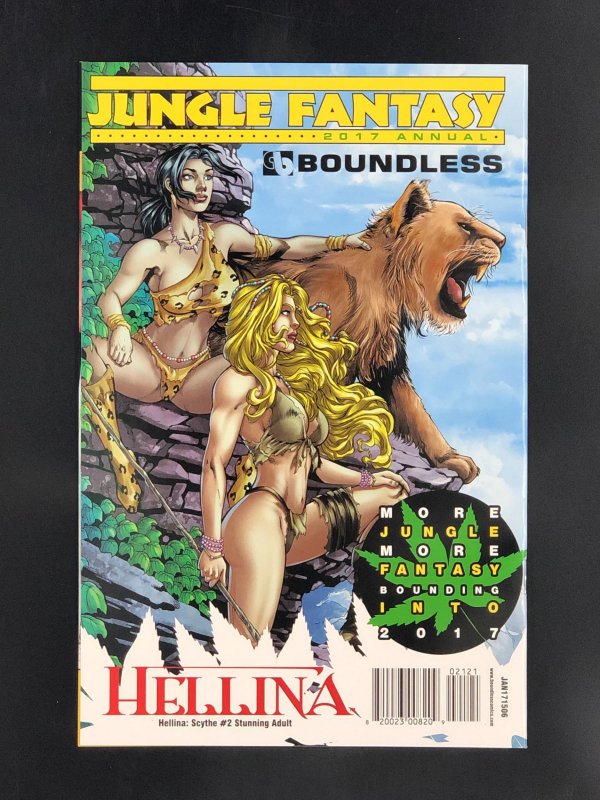 Hellina: Scythe #2 (2017) Stunning Adult Cover