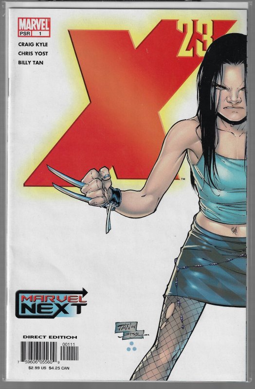 X-23 #1-6 (Marvel, 2005) NM average