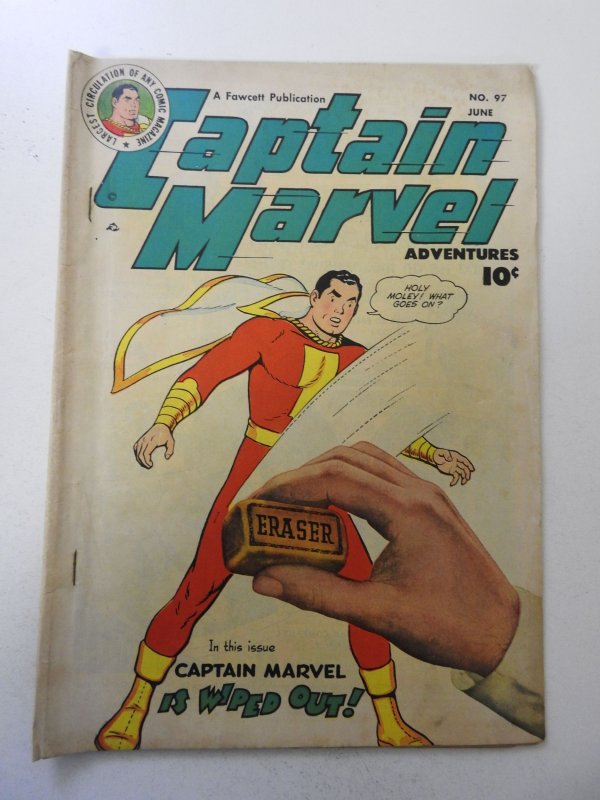 Captain Marvel Adventures #97 (1949) VG/FN Condition!