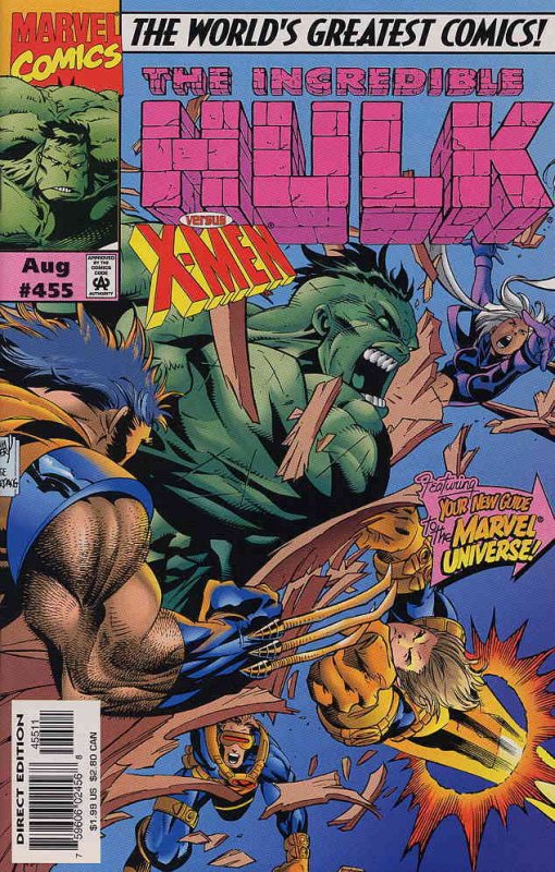 Incredible Hulk The Vf Nm Marvel X Men Peter David Comic Books Modern Age Marvel