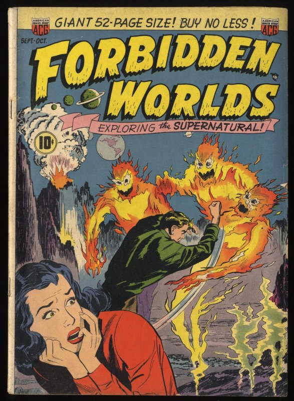 Forbidden Worlds #2 VG- 3.5