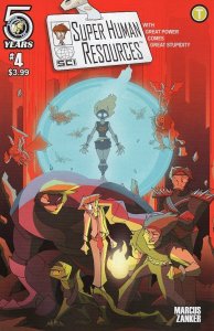Super Human Resources #4 Comic Book 2016 - Action Lab