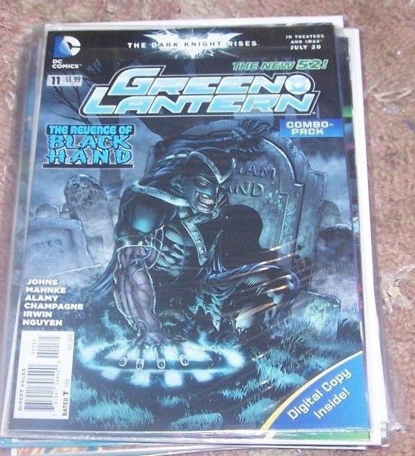 GREEN LANTERN #  11 COMBO PACK EDITION . NEW 52 BLACK HAND  