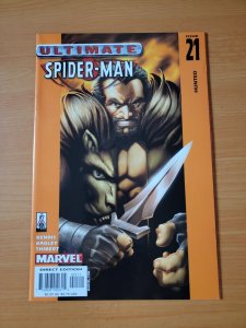 Ultimate Spider-Man #21 Direct Market Edition ~ NEAR MINT NM ~ 2002 Marvel Comic