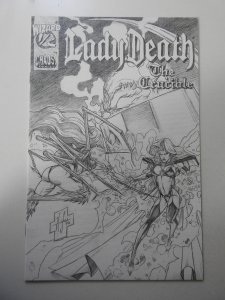 Lady Death: The Crucible #1/2 Limited Wizard Edition W/COA NM Condition
