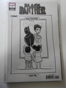 Black Panther #1 Tom Beland Black and White Variant (2018)