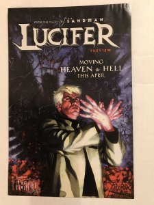 Swamp Thing / Lucifer Preview #1 : DC 2000 Fn; 1st Lucifer, TV show