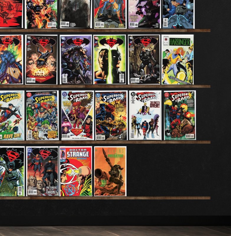 Huge Lot 150+ Comics with Superman / Batman, Hourman, 52 & More!