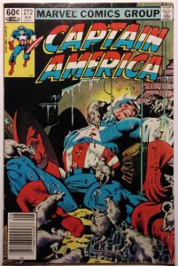 Captain America #272 Newsstand Edition (1982)