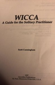 Wiccan-a guide for the solitary practitioner Cunningham some damage.C pics