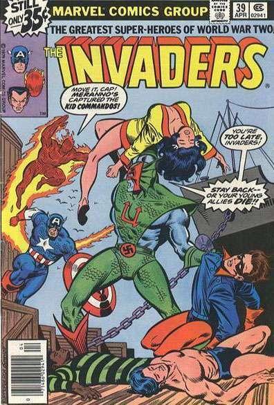 INVADERS (1975-1979) 39 VERY FINE COMICS BOOK