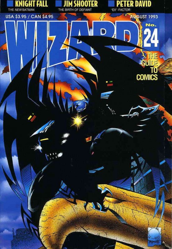 Wizard: The Comics Magazine #24 FN ; Wizard | with Batman Quesada poster