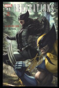 Generations: Wolverine & All-New Wolverine #1 NM- 9.2 Signed Stan Lee! Variant